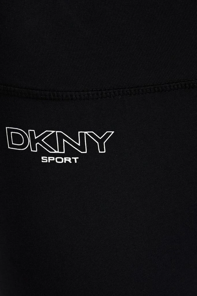 商品DKNY|Cropped printed stretch-cotton jersey leggings,价格¥226,第2张图片详细描述