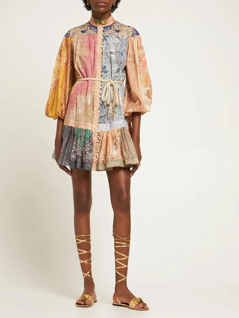 商品Zimmermann|Anneke Printed Cotton Mini Dress,价格¥3487,第1张图片详细描述
