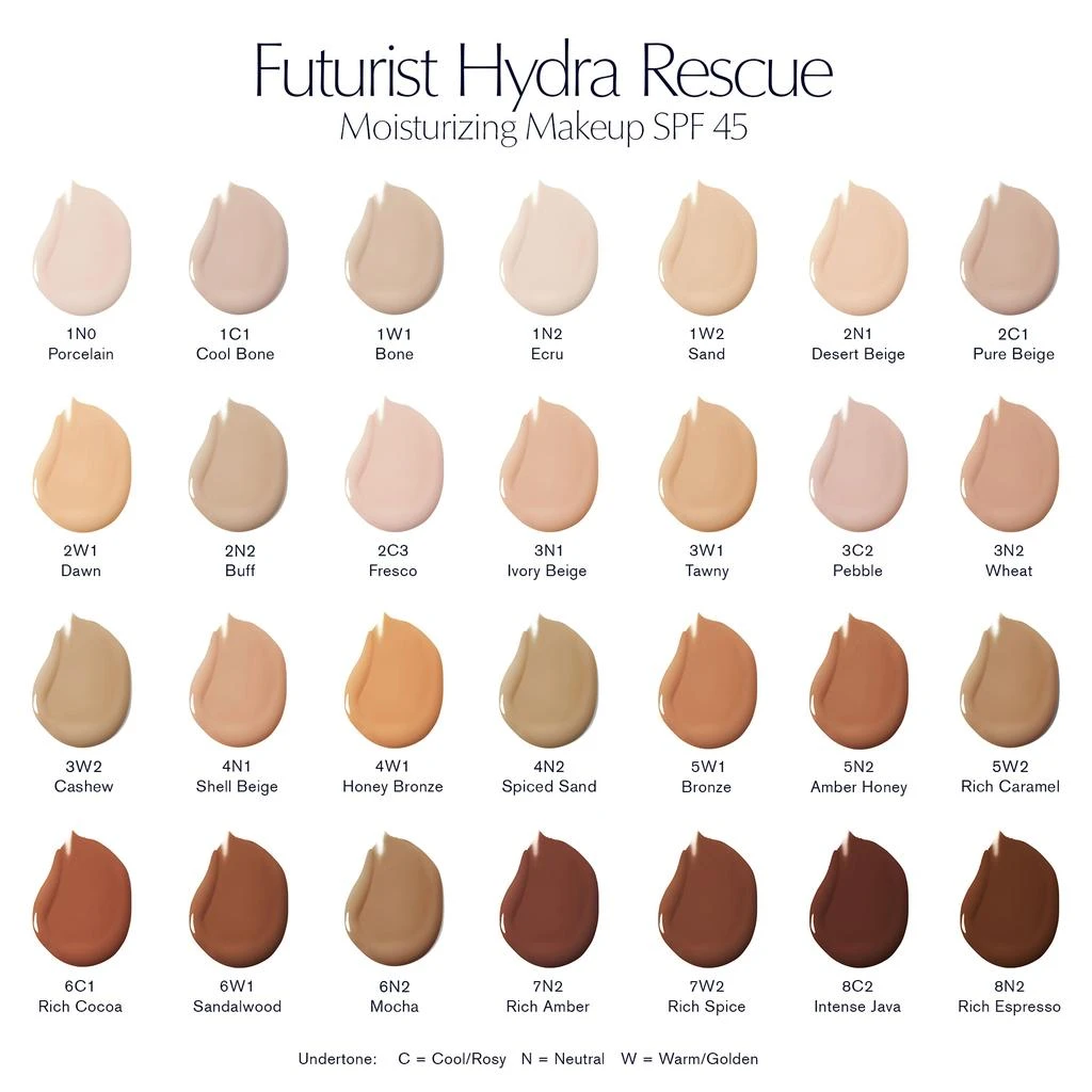 Estée Lauder Futurist Hydra Rescue Moisturizing Makeup SPF 45 商品