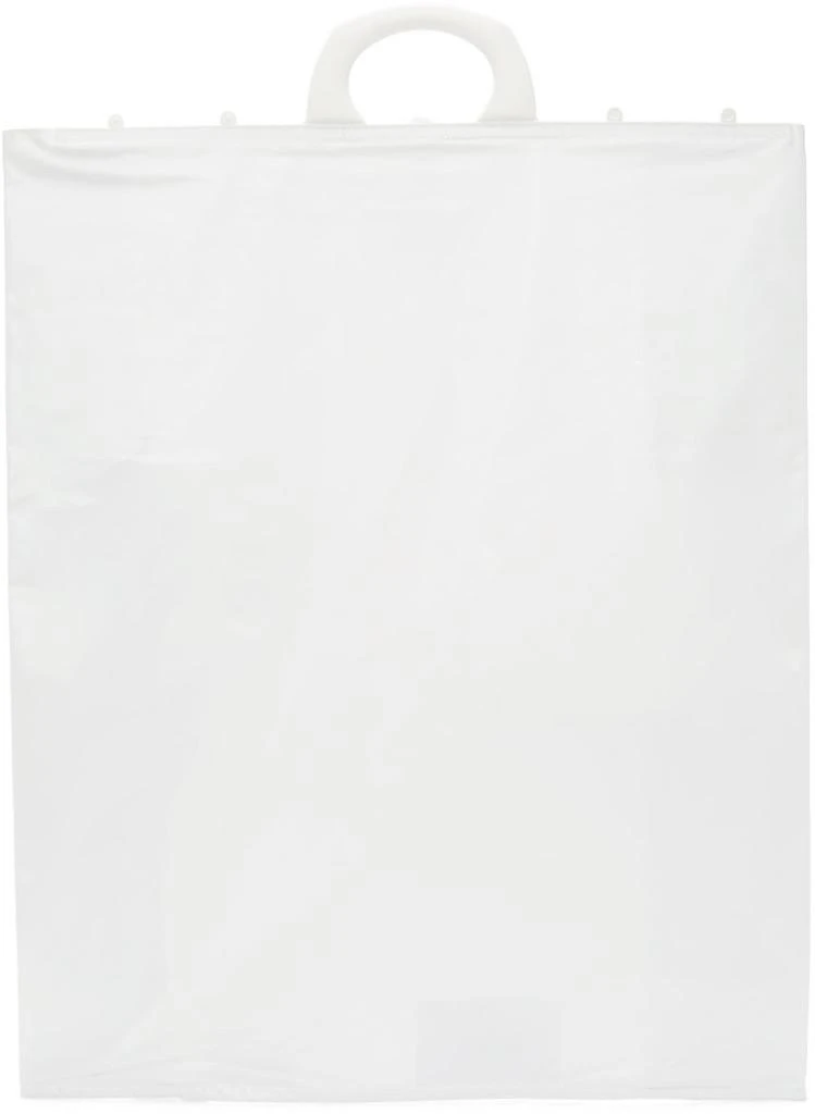 商品MAISON MARGIELA|White Rectangle Shopping Tote,价格¥3011,第3张图片详细描述