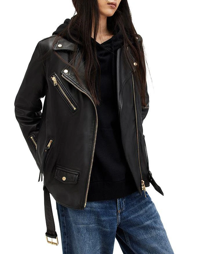 Billie Leather Biker Jacket 商品