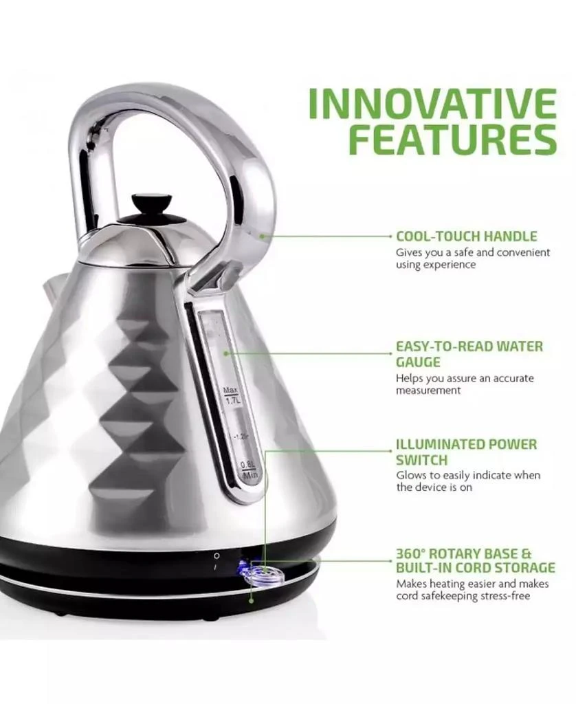 商品OVENTE|1.7 Liter Electric Kettle,价格¥348,第4张图片详细描述