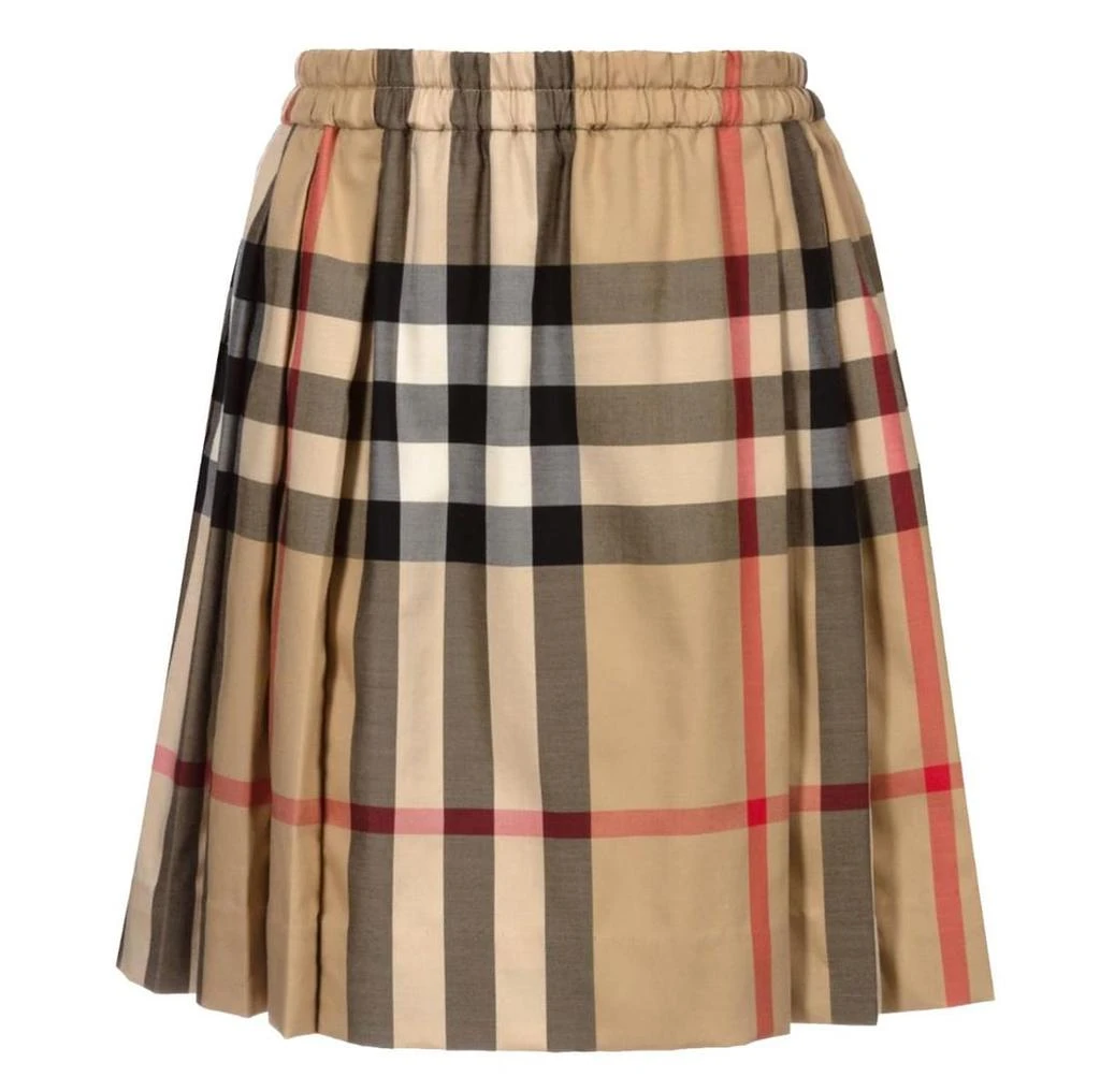 商品Burberry|Archive Beige Hilde Skirt,价格¥1245,第1张图片