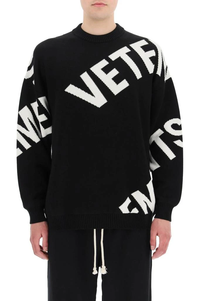 商品Vetements|Vetements maxi logo sweater,价格¥6415,第2张图片详细描述