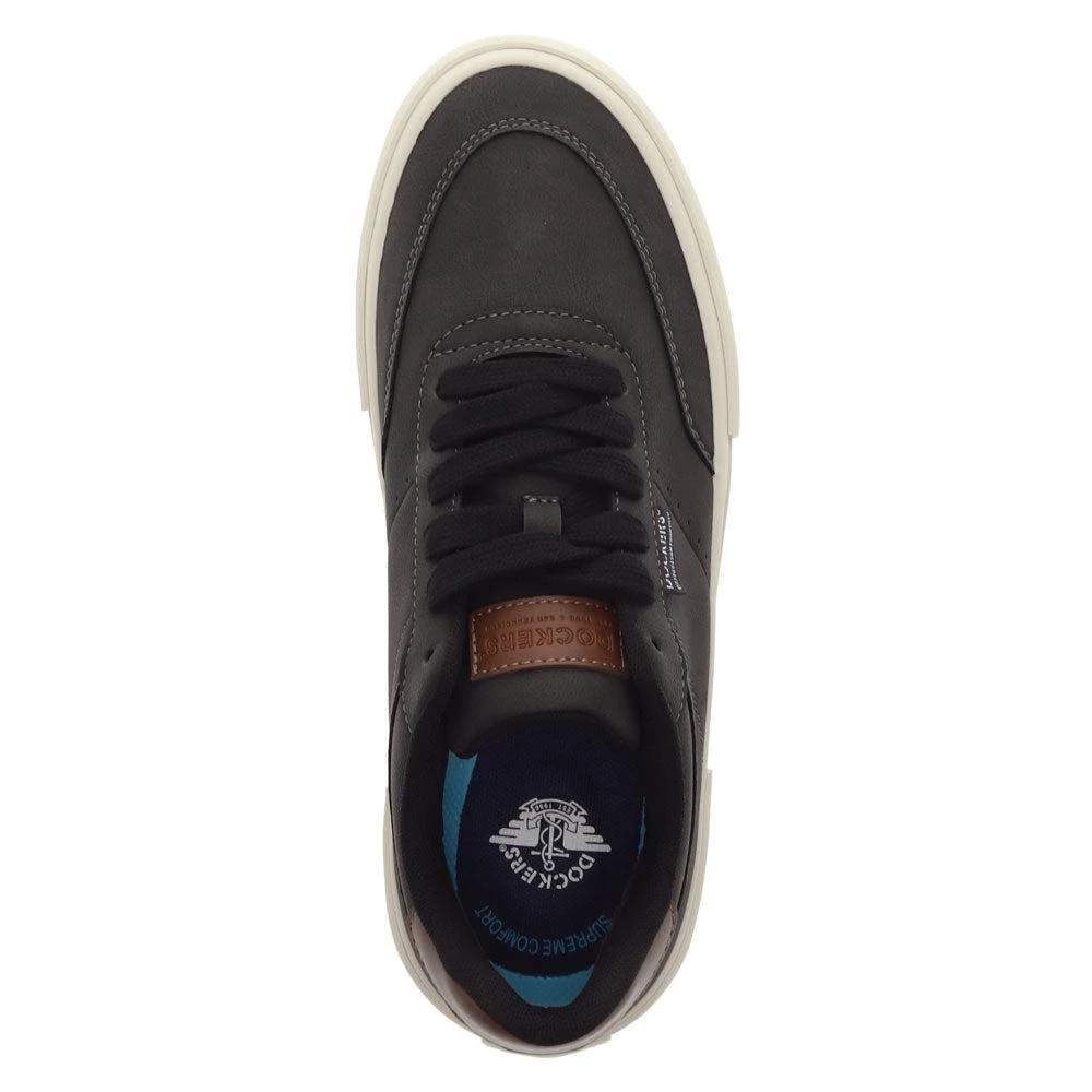 商品Dockers|Mens Marco Synthetic Leather Casual Lace Up Sneaker Shoe,价格¥235,第2张图片详细描述