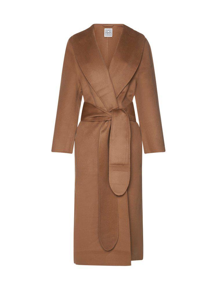 商品Totême|Totême Belted Robe Coat,价格¥6455,第1张图片