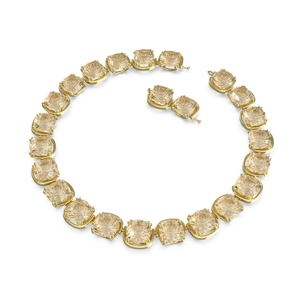 商品Swarovski|Harmonia choker cushion cut gold tone gold-tone plated,价格¥3493,第3张图片详细描述