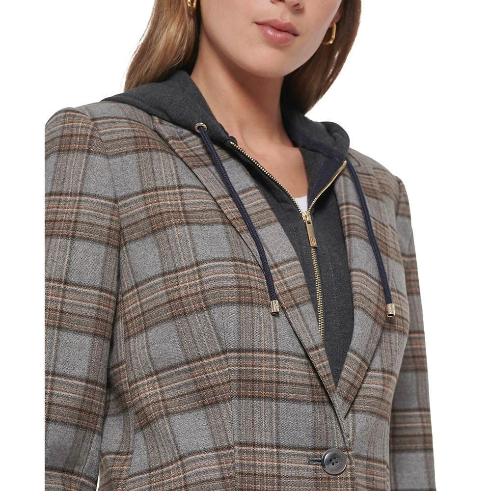 Women's Zippered Hoodie Blazer 商品