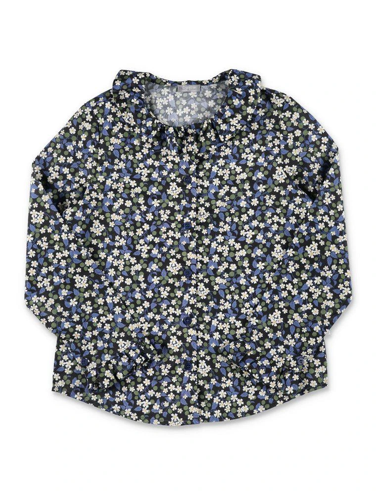 商品IL GUFO|Il Gufo Berries Printed Ruffle Detailed Blouse,价格¥402,第1张图片