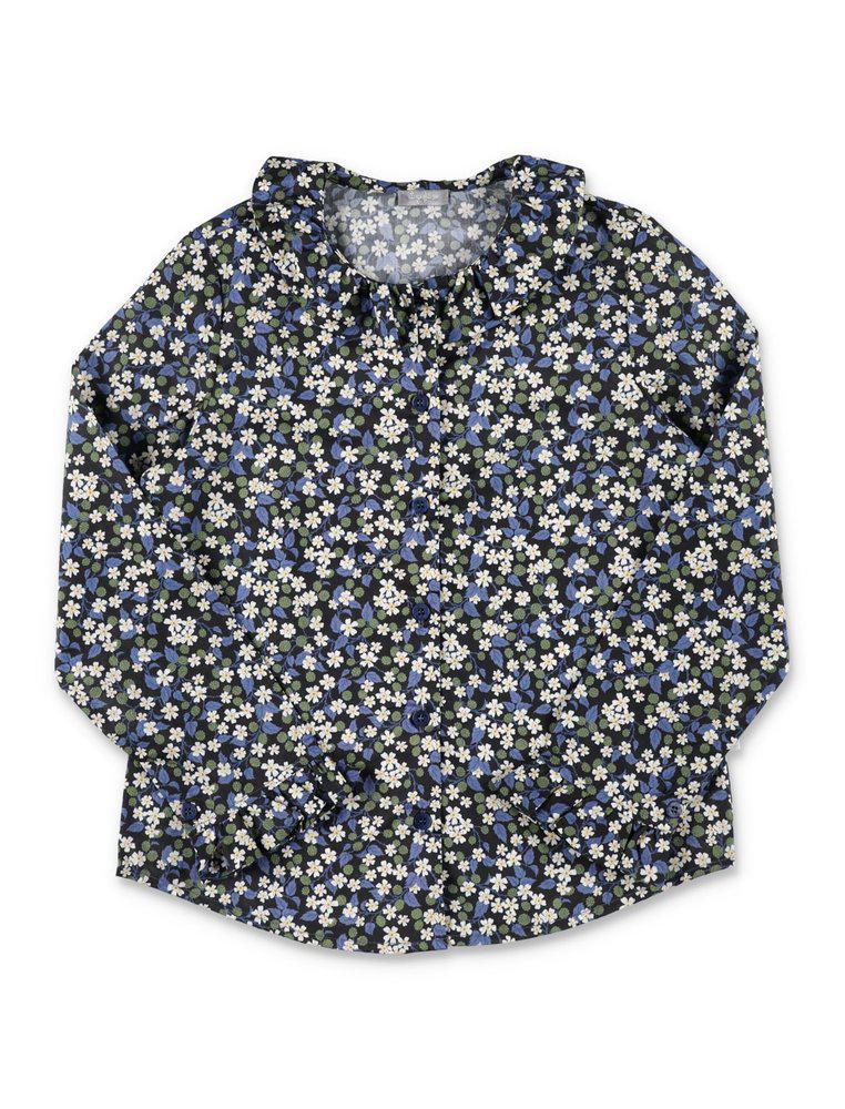 商品IL GUFO|Il Gufo Berries Printed Ruffle Detailed Blouse,价格¥541,第1张图片