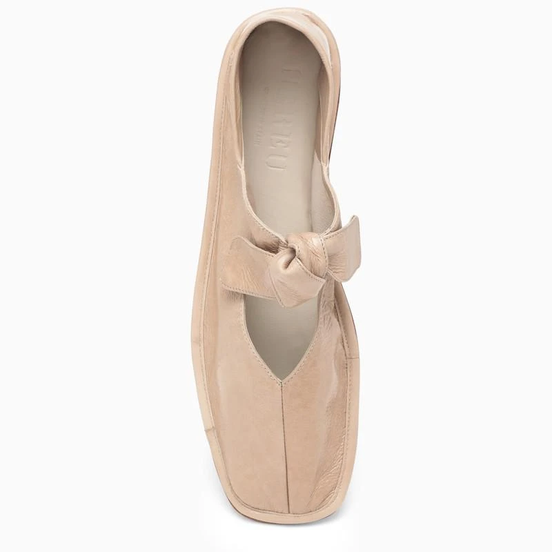 商品Hereu|Llasada cream leather ballerina,价格¥1065,第3张图片详细描述