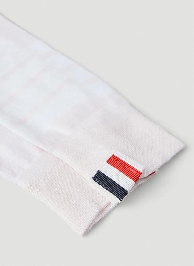 商品Thom Browne|Four Bar Socks in Light Pink,价格¥606,第3张图片详细描述