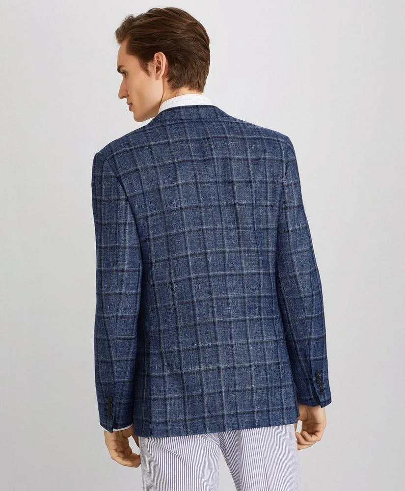 商品Brooks Brothers|Milano Fit Plaid Sport Coat,价格¥1664,第4张图片详细描述