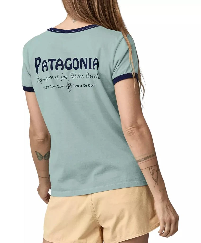 商品Patagonia|女款复古圆领 Ringer T 恤,价格¥371,第1张图片