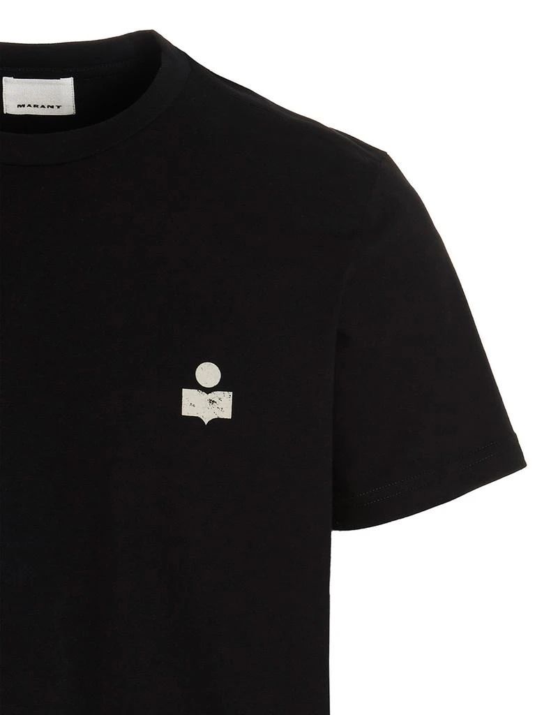 商品Isabel Marant|Isabel Marant Logo Printed Crewneck T-Shirt,价格¥587,第3张图片详细描述