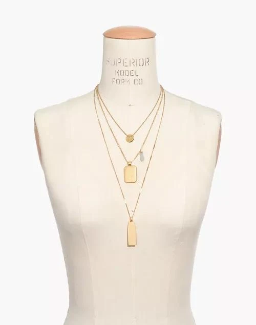 商品Madewell|Treasure Pendant 叠搭项链,价格¥318,第3张图片详细描述