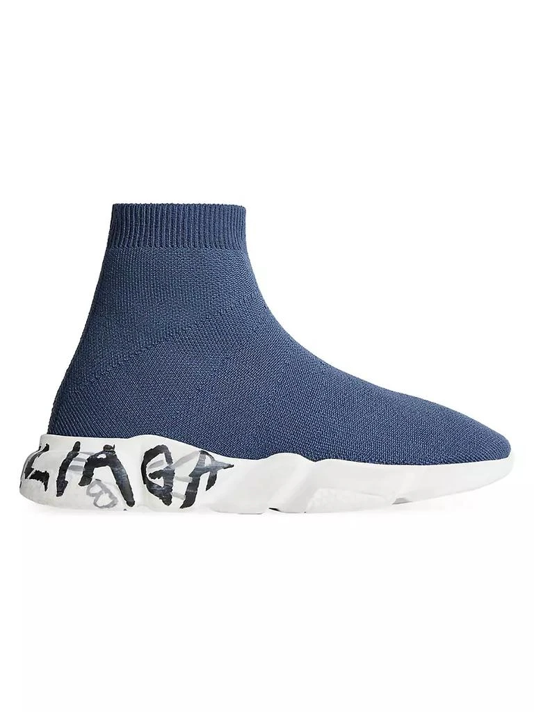 商品Balenciaga|Little Kid's & Kid's Speed Graffiti Recycled Knit Sneakers,价格¥4039,第1张图片