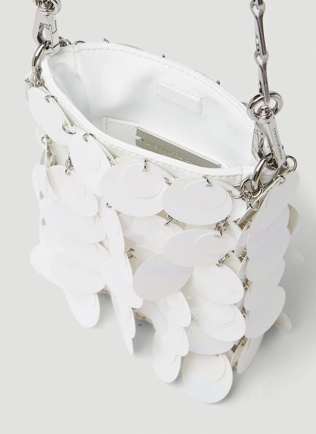 Sparkle Mini Shoulder Bag in White 商品