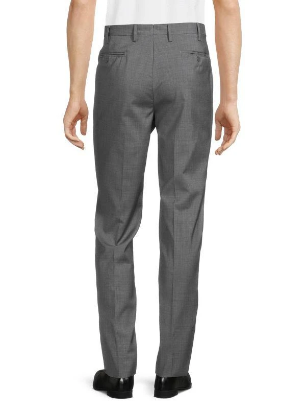 商品Santorelli|Wool Flat-Front Modern Fit Dress Pants,价格¥759,第2张图片详细描述