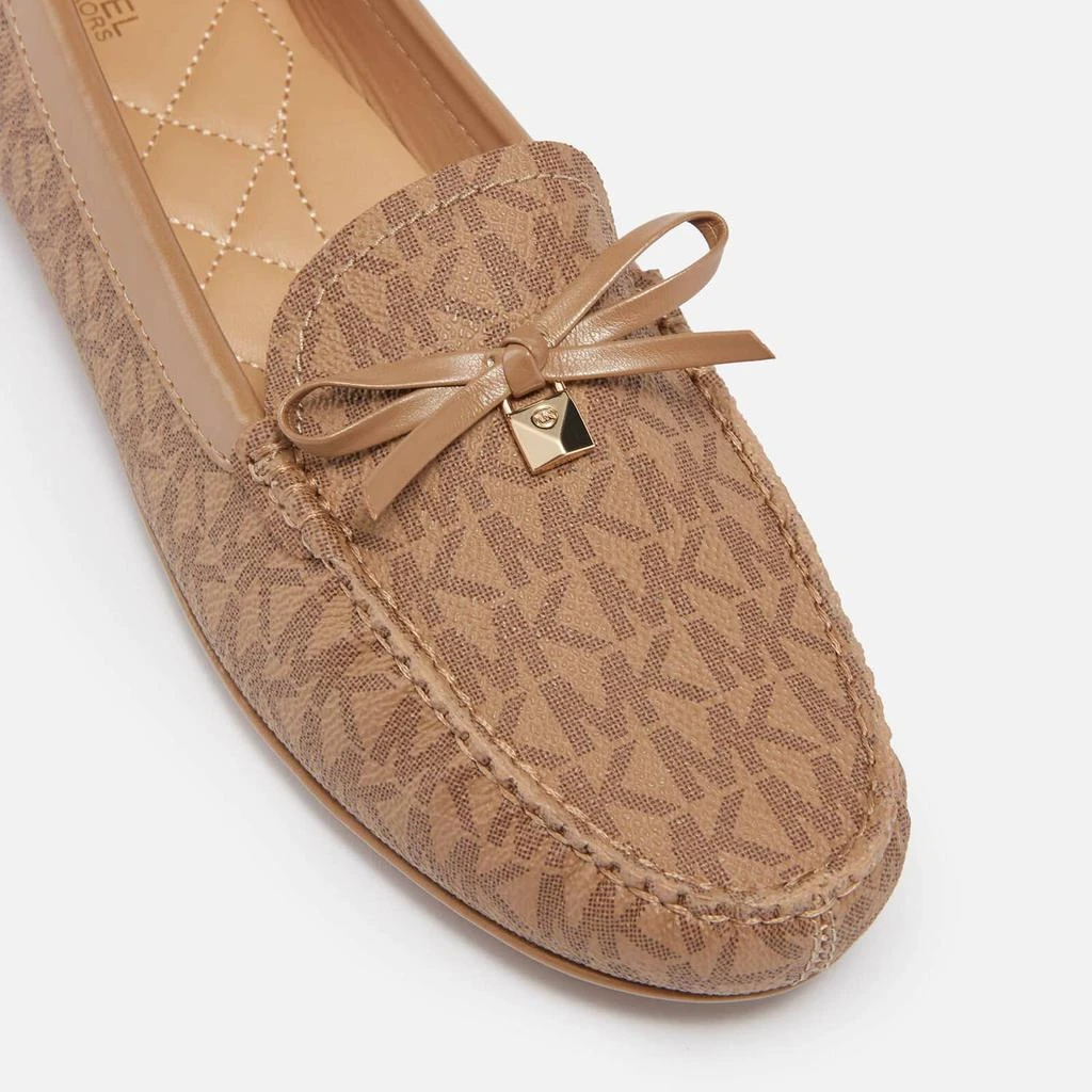 商品Michael Kors|MICHAEL Michael Kors Women's Juliette Coated-Canvas Loafers,价格¥430,第4张图片详细描述