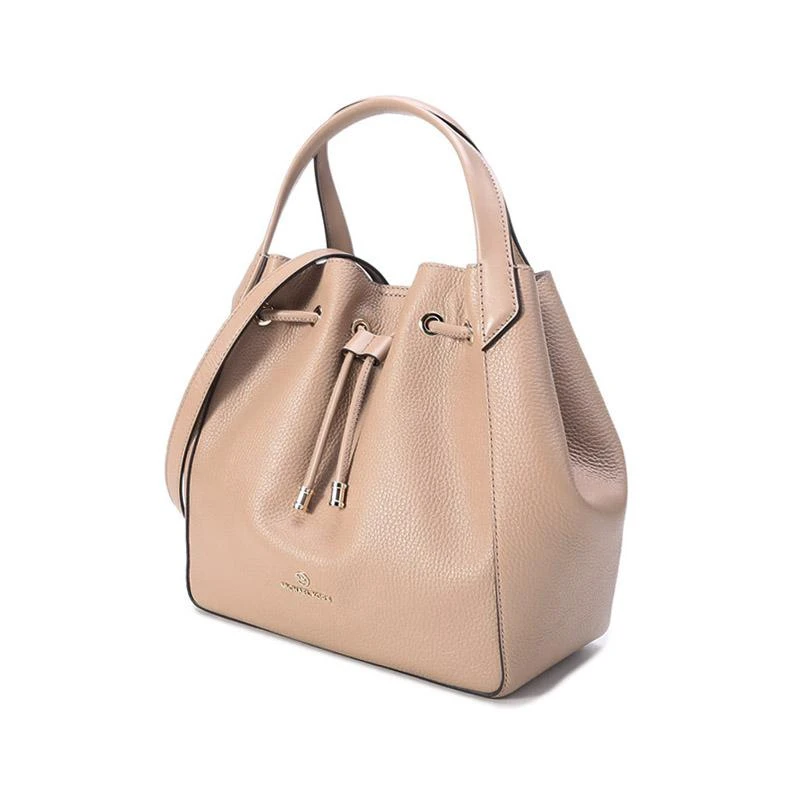 迈克·科尔斯 MICHAEL KORS MK女包 PHOEBE系列牛皮革大号手提单肩包托特包30H1L8PT3L CAMEL-驼色 商品