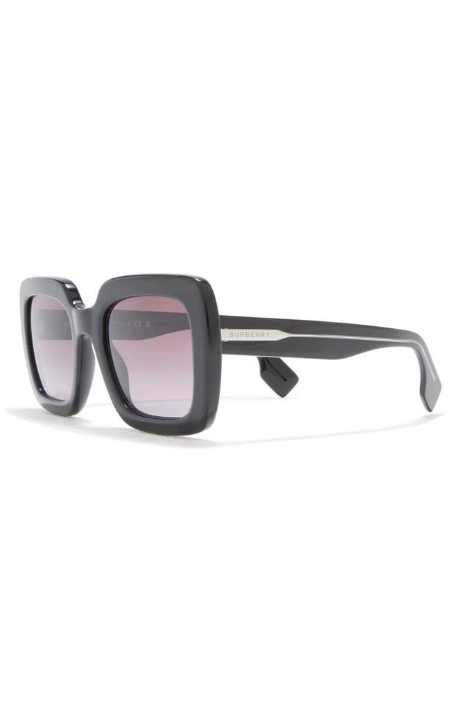 商品Burberry|52mm Square Sunglasses,价格¥1201,第2张图片详细描述