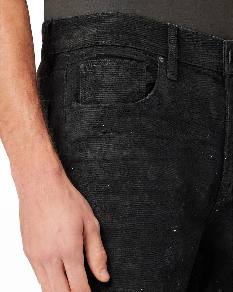 商品Hudson|Men's Zack Destroyed Skinny Jeans,价格¥964,第4张图片详细描述