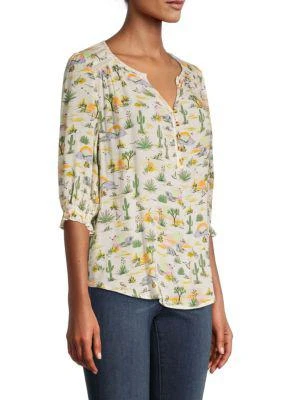 商品Democracy|Dessert-Print Top,价格¥119,第3张图片详细描述