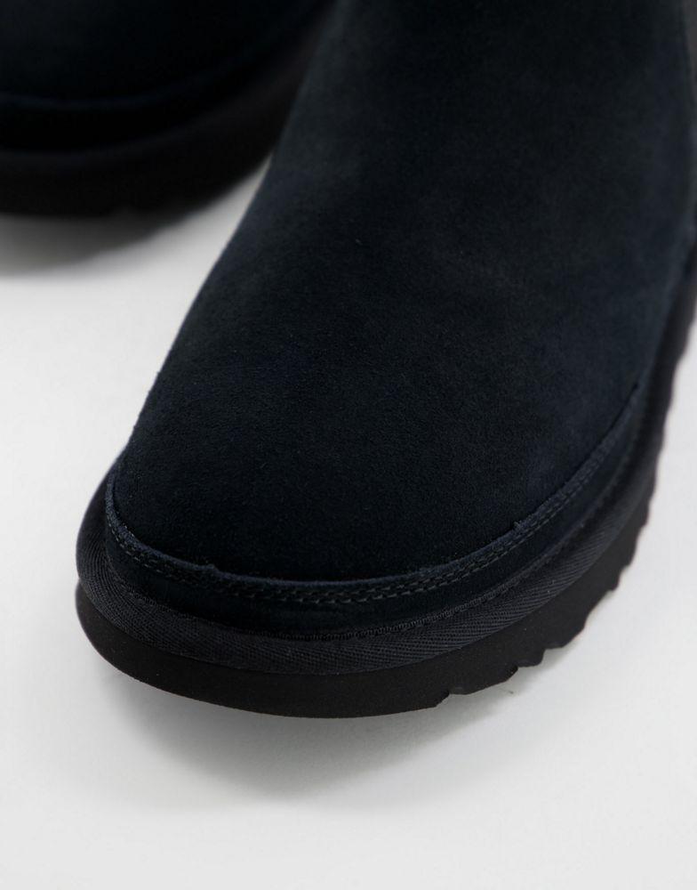Ugg neumel sheepskin chelsea boots in black商品第2张图片规格展示