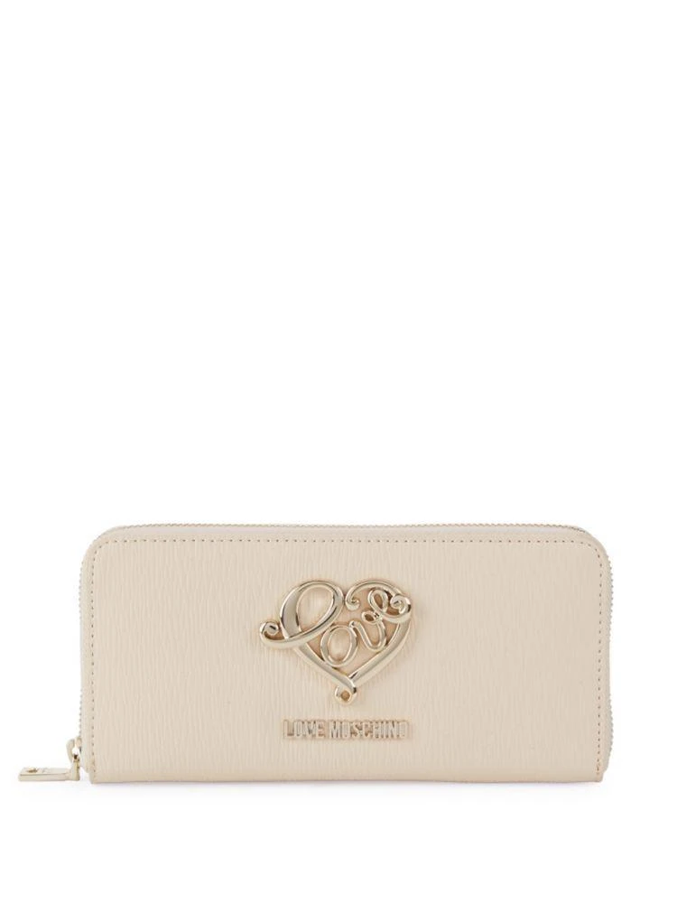 商品Moschino|Textured Zip-Around Wallet,价格¥512,第1张图片