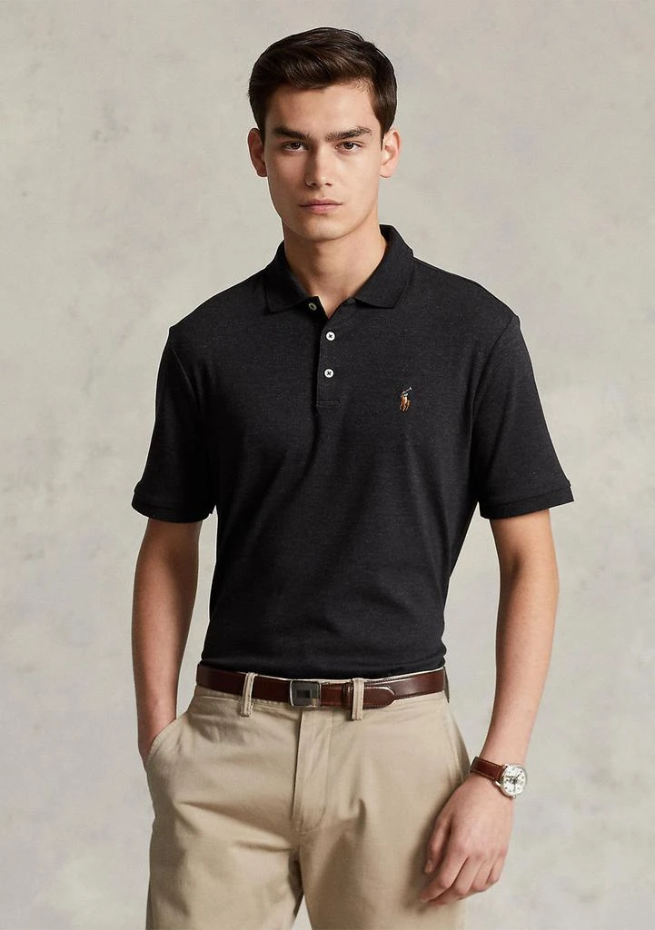 商品Ralph Lauren|Classic Fit Soft Cotton Polo Shirt,价格¥374,第1张图片