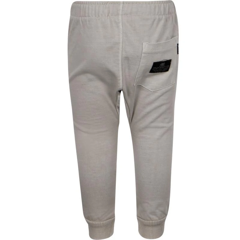 商品Munster|Logo print track pants in grey,价格¥363,第2张图片详细描述