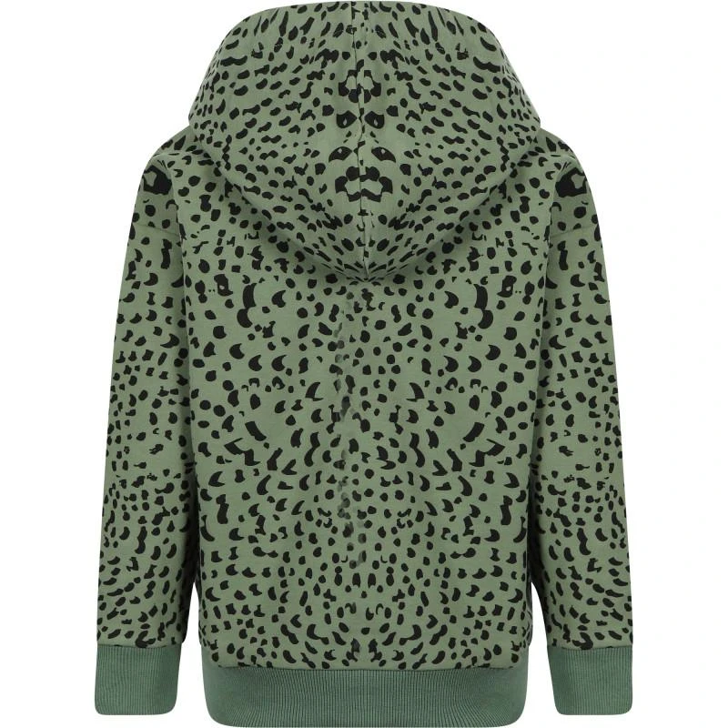 商品Rock Your Baby|Serengeti print hoodie in olive green,价格¥988,第2张图片详细描述