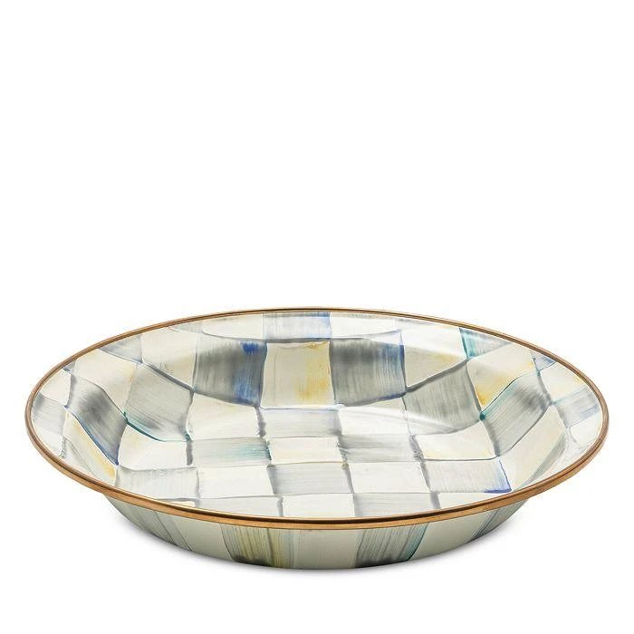 商品MacKenzie-Childs|Sterling Check® Enamel Pie Plate,价格¥516,第1张图片