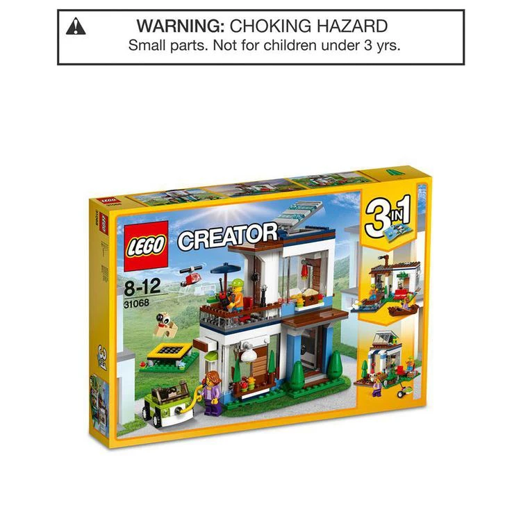 商品LEGO|386-Pc. Creator Modular Modern Home,价格¥224,第1张图片