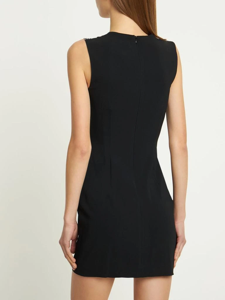 商品GIUSEPPE DI MORABITO|Embellished Cady Envers Satin Mini Dress,价格¥4214,第2张图片详细描述