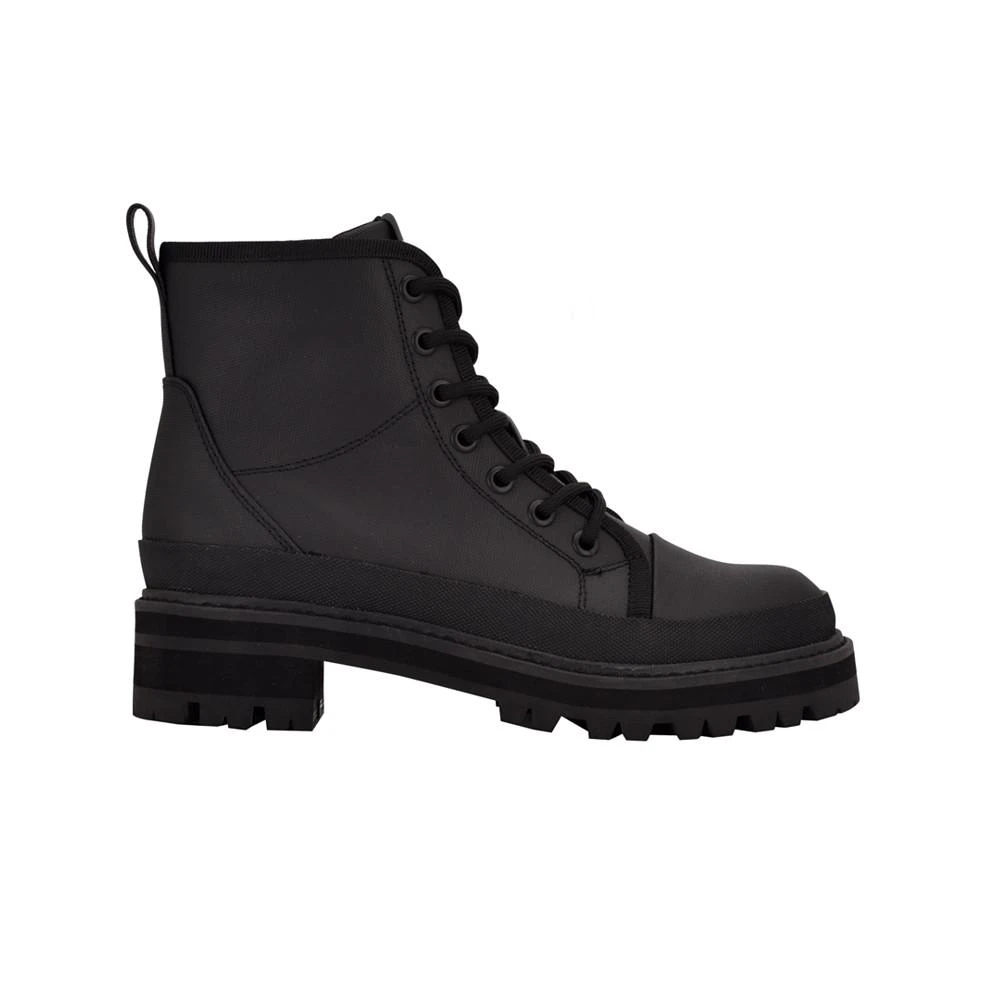 商品Calvin Klein|Women's BSboot Lace-Up Lug Sole Boots,价格¥631,第2张图片详细描述