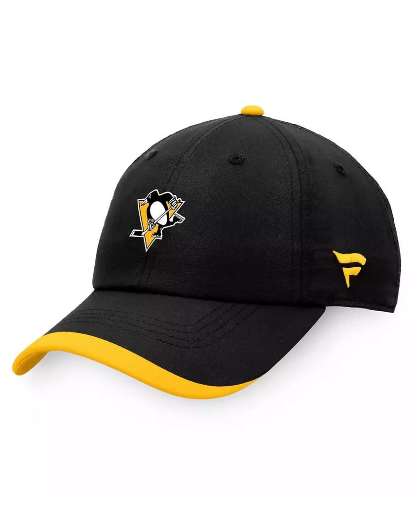 商品Fanatics|Men's Black Pittsburgh Penguins Authentic Pro Rink Pinnacle Adjustable Hat,价格¥258,第1张图片