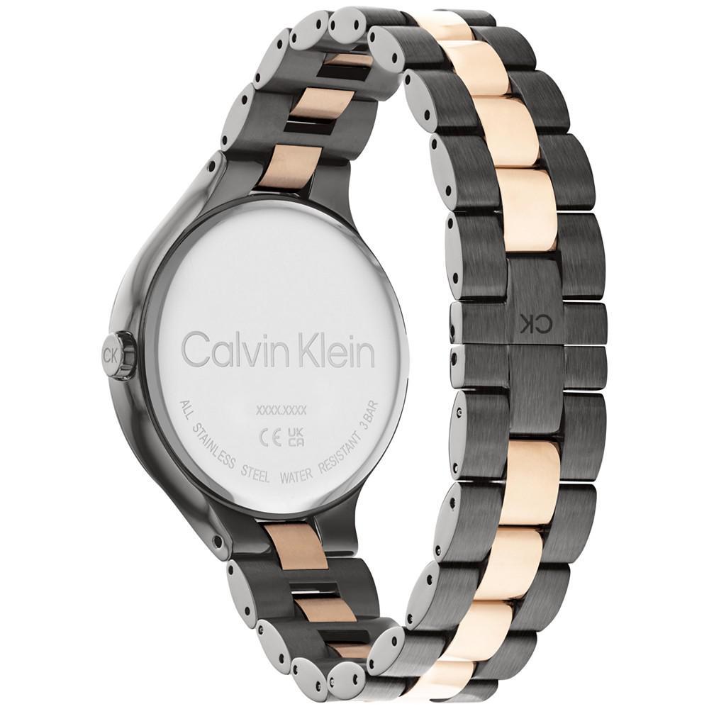 商品Calvin Klein|Two-Tone Bracelet Watch 38mm,价格¥923,第5张图片详细描述