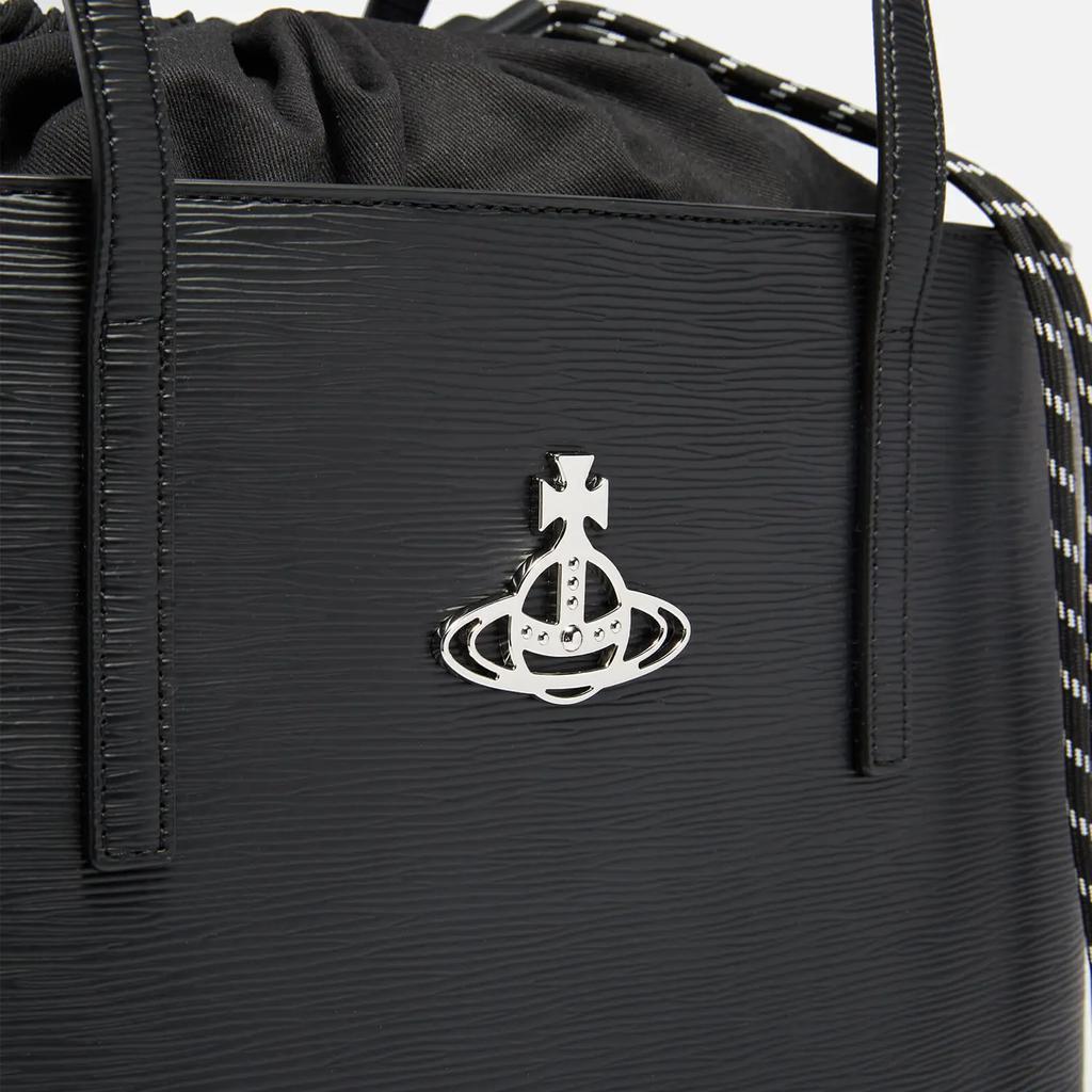 商品Vivienne Westwood|Vivienne Westwood Polly Faux Leather Drawstring Tote Bag,价格¥2200,第6张图片详细描述