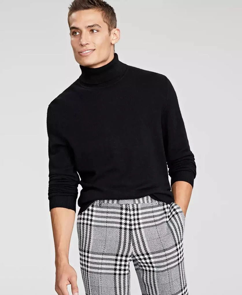 商品Club Room|Men's Cashmere Turtleneck Sweater, Created for Macy's,价格¥896,第1张图片