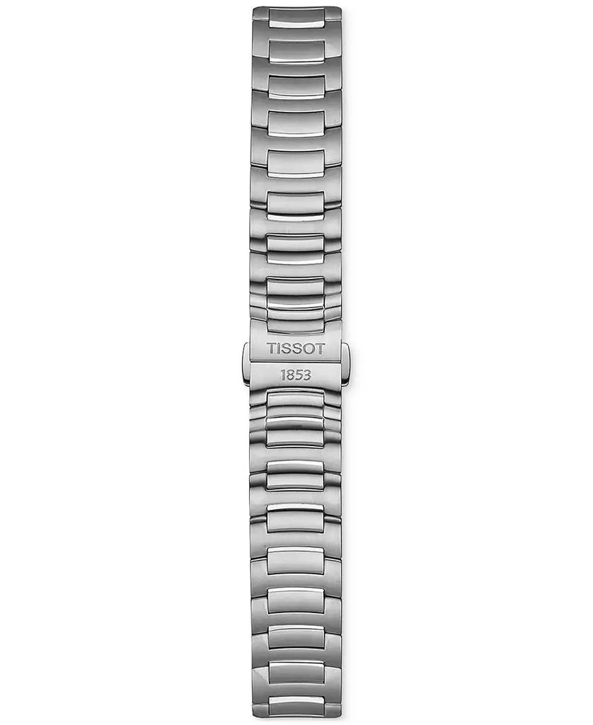 商品Tissot|Women's Swiss Digital T-Touch Lady Solar Diamond (1 ct. t.w.) Stainless Steel Bracelet Watch 40mm,价格¥8381,第2张图片详细描述
