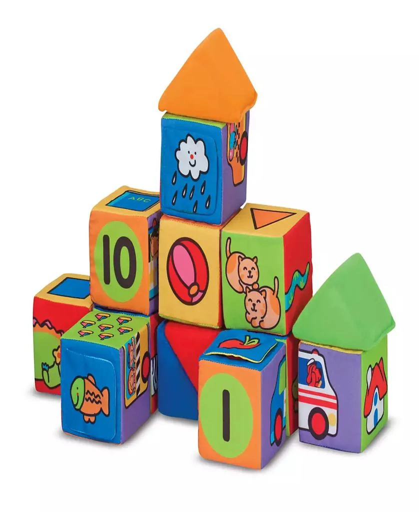 商品Melissa & Doug|Kids' Match & Build Toy Blocks,价格¥229,第5张图片详细描述
