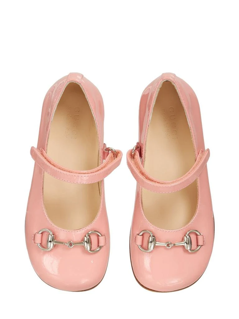 商品Gucci|Leather Ballerinas W/ Horsebit,价格¥4361,第1张图片