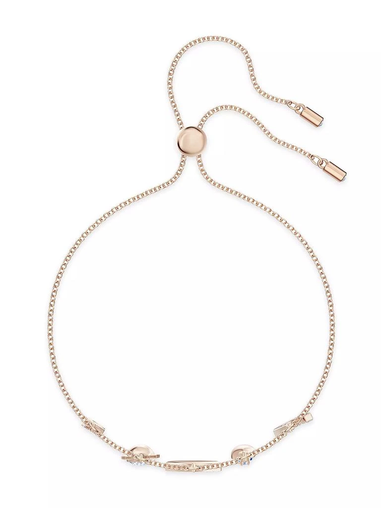 商品Swarovski|Symbolic Rose Goldplated Crystal Charm Bracelet,价格¥971,第2张图片详细描述