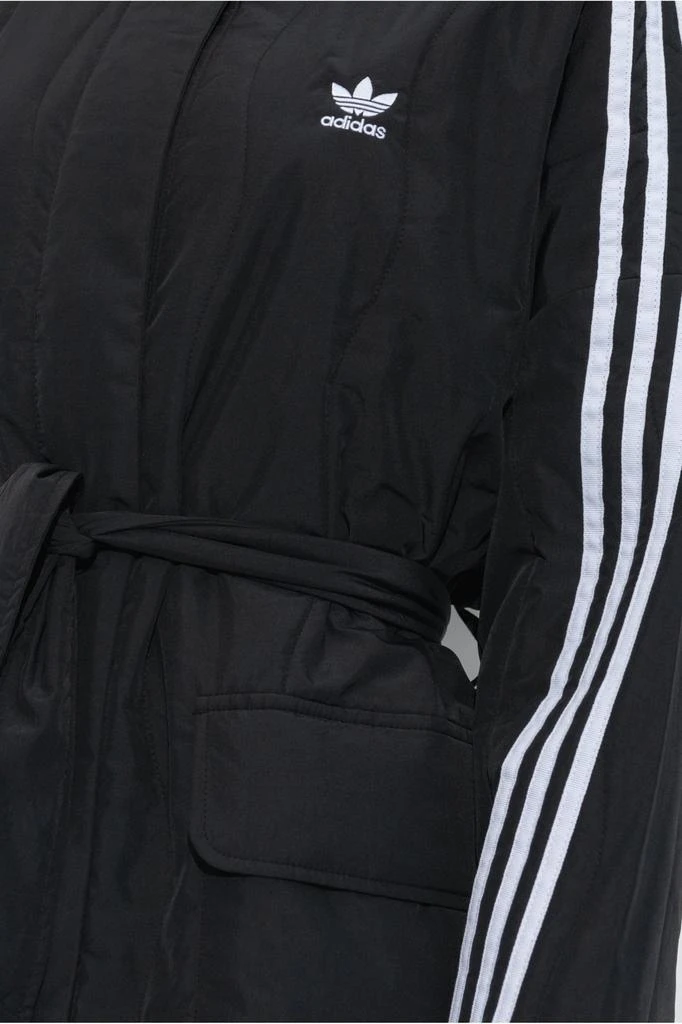 商品Adidas|Adidas Originals Stripe-Detailed Belted Jacket,价格¥1191,第5张图片详细描述
