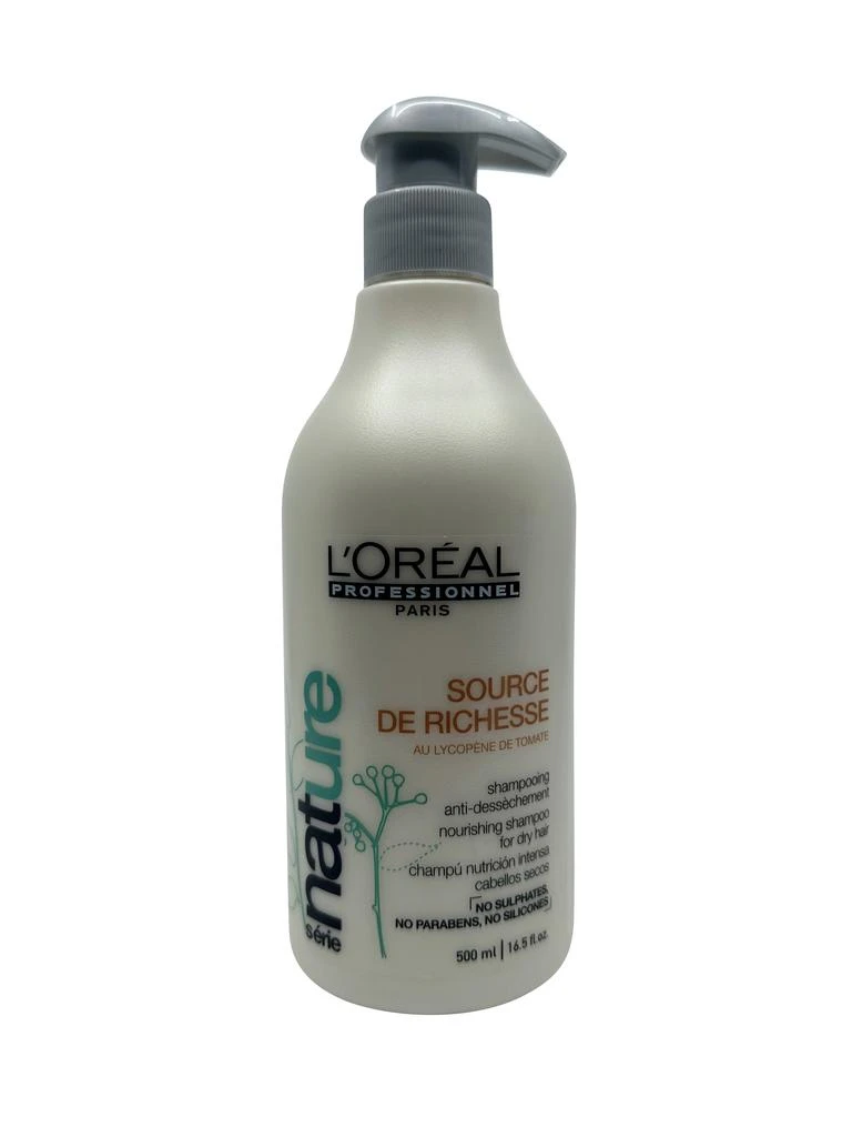 商品L'Oreal Paris|L'Oreal Professionel Source de Richesse Shampoo Dry Hair  16.5 OZ,价格¥147,第1张图片