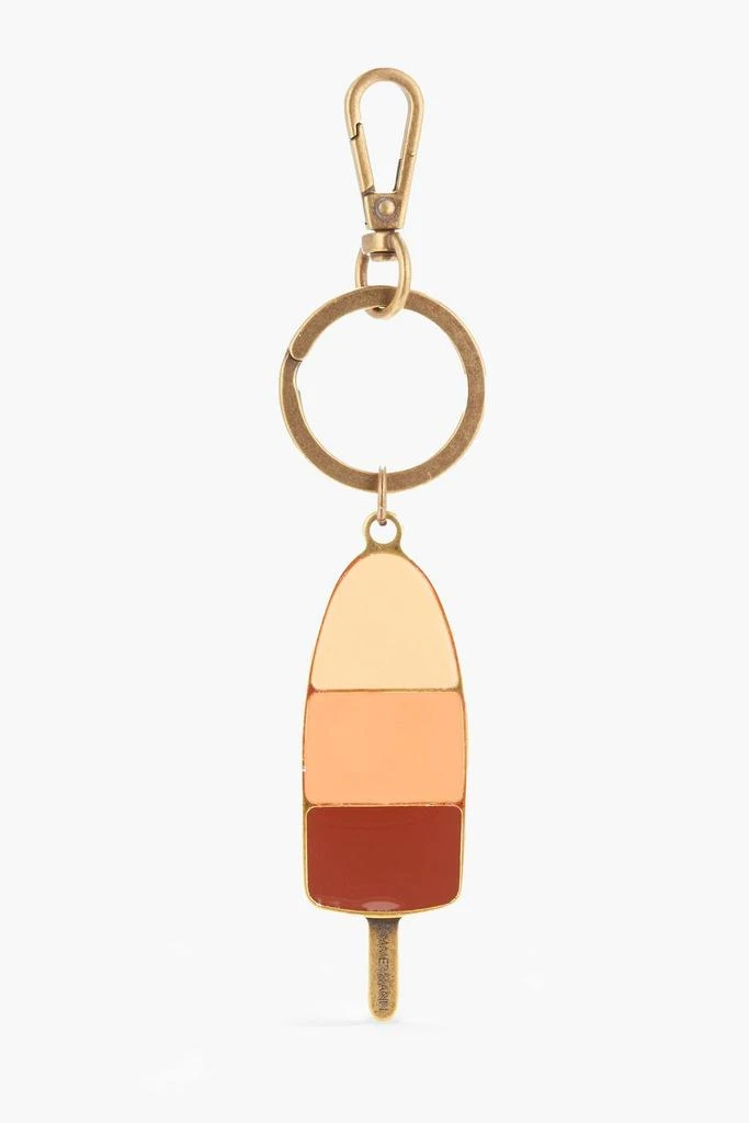 商品Zimmermann|Gold-tone enamel keychain,价格¥224,第1张图片
