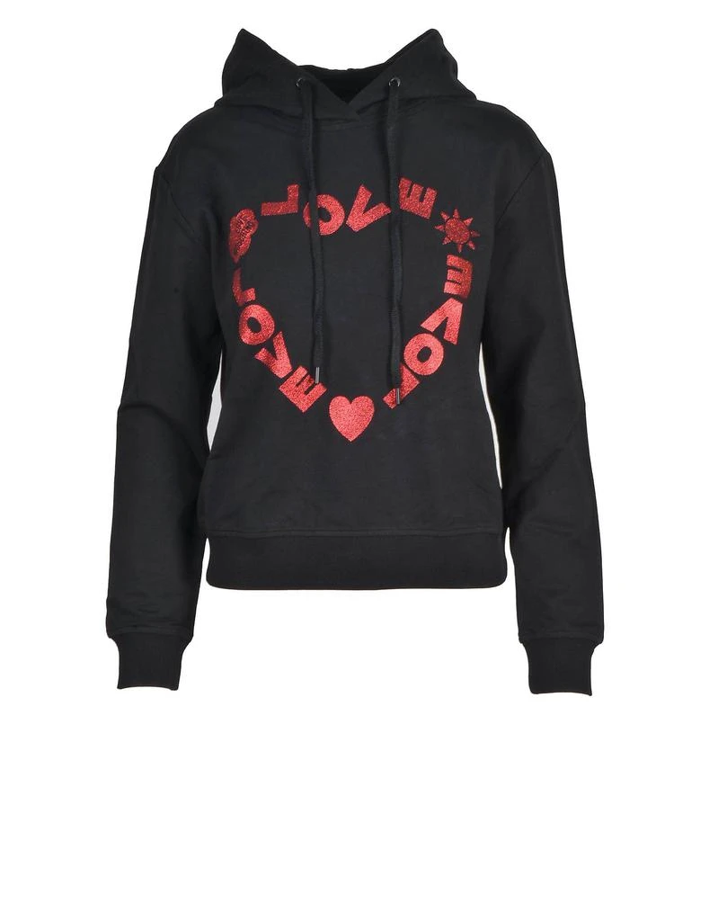 商品Moschino|Women's Black Sweatshirt,价格¥816,第1张图片