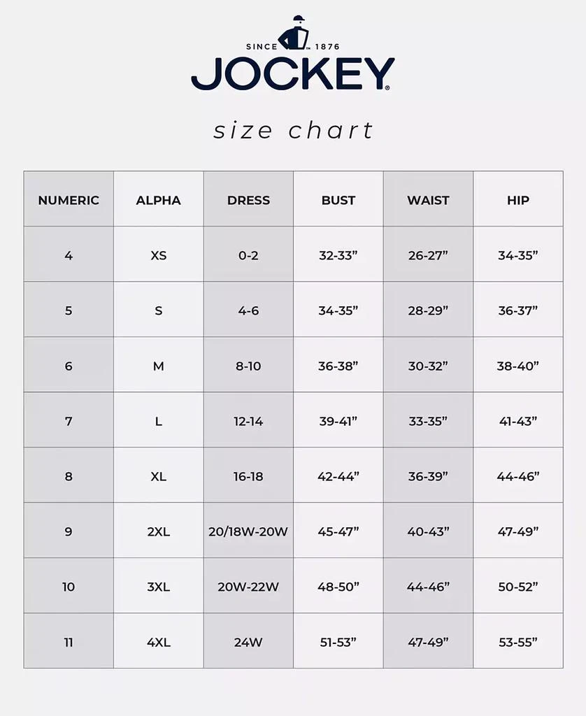 商品Jockey|Women's No Panty Line Promise Bikini Underwear 1370,价格¥88,第3张图片详细描述
